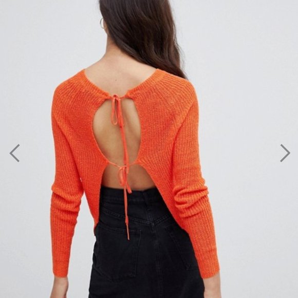 asos glamorous cropped sweater - Picture 2 of 8